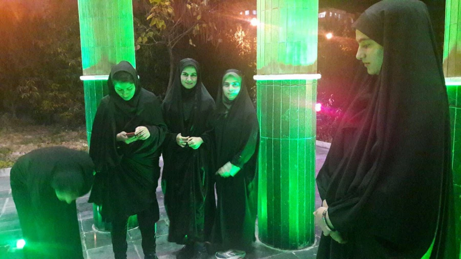 شرکت دانشجومعلمان در مراسم عزاداری دانشگاه کردستان 4