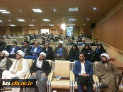 شرکت مسوولان واساتید دانشگاه فرهنگیان در نشست هم اندیشی اساتید دانشگاه کردستان به مناسبت هفته وحدت باسخنرانی حاج آقا شاهرودی  وماموستا قادری 2