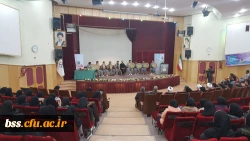 شرکت مسوولان واساتید دانشگاه فرهنگیان در نشست هم اندیشی اساتید دانشگاه کردستان به مناسبت هفته وحدت باسخنرانی حاج آقا شاهرودی  وماموستا قادری 6