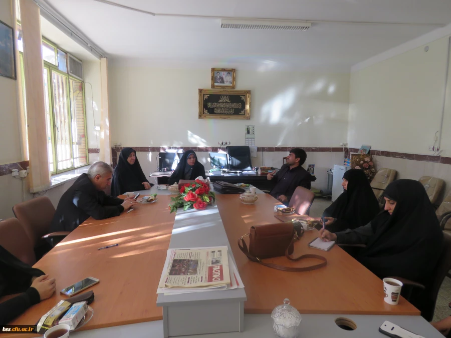 معرفی دانشجو معلم زهره جمشیدی بعنوان مسئول پایگاه بسیج دانشجویی پردیس بنت الهدی صدر کردستان 2