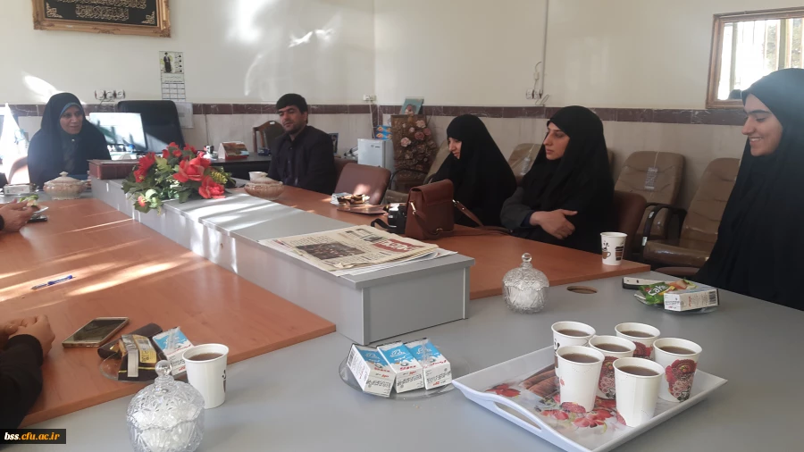 معرفی دانشجو معلم زهره جمشیدی بعنوان مسئول پایگاه بسیج دانشجویی پردیس بنت الهدی صدر کردستان 4