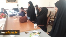 معرفی دانشجو معلم زهره جمشیدی بعنوان مسئول پایگاه بسیج دانشجویی پردیس بنت الهدی صدر کردستان 5