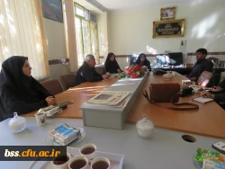 معرفی دانشجو معلم زهره جمشیدی بعنوان مسئول پایگاه بسیج دانشجویی پردیس بنت الهدی صدر کردستان 3