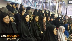 حضور کارکنان پردیس بنت الهدی صدر درمراسم حماسه 9 دی