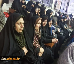 حضور کارکنان پردیس بنت الهدی صدر درمراسم حماسه 9 دی 4