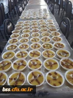 هیأت فاطمیه با همکاری بسیج دانشجویی به مناسبت شهادت فلطمه  برگزار کرد:
پختن شله زرد و بسته بندی آجیل مشکل گشا 2