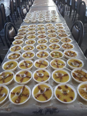 هیأت فاطمیه با همکاری بسیج دانشجویی به مناسبت شهادت فلطمه  برگزار کرد:
پختن شله زرد و بسته بندی آجیل مشکل گشا 2