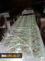 هیأت فاطمیه با همکاری بسیج دانشجویی به مناسبت شهادت فلطمه  برگزار کرد:
پختن شله زرد و بسته بندی آجیل مشکل گشا 2