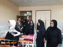 دیدار دانشجو معلمان پردیس بنت الهدی صدر سنندج  با مادران سرای سالمندان  2