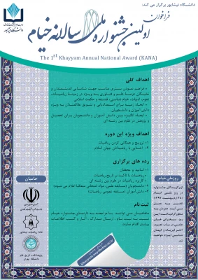 دانشگاه نیشابور برگزار می کند:

اولین جشنواره ملی سالیانه خیام 3