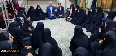 بازدید دکتر معروفی از سراهای دانشجویی پردیس بنت الهدی صدر سنندج