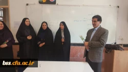 تجلیل از مقام شامخ معلم با حضور در کلاسهای درس  5