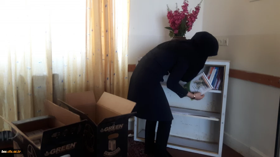 به مناسبت هفته خوابگاهها انجام شد:
راه اندازی  و تجهیز کتابخانه خوابگاه 3