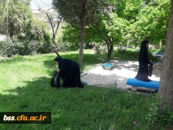 پاکسازی محوطه فضای سبز پردیس  به مناسبت هفته  سراهای  دانشجوئی بروایت تصویر 7