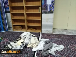 تکریم وغبار روبی نماز خانه پردیس بنت الهدی صدر در آستانه ماه مبارک رمضان 8