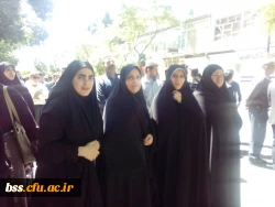 همگام با امت همیشه در صحنه ایران اسلامی
حضور همکاران و جمعی از دانشجو معلمان پردبس بنت الهدی صدر کردستان در راهپیمایی عظیم روز جهانی قدس 2