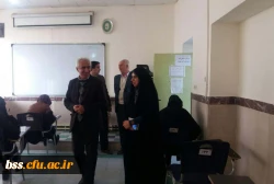 باتزدید مسئولین مدیریت استانی دانشگاه فرهنگیان کردستان؛
از روند برگزاری امتحانات پایان ترم پردیس  بنت الهدی صدر 5