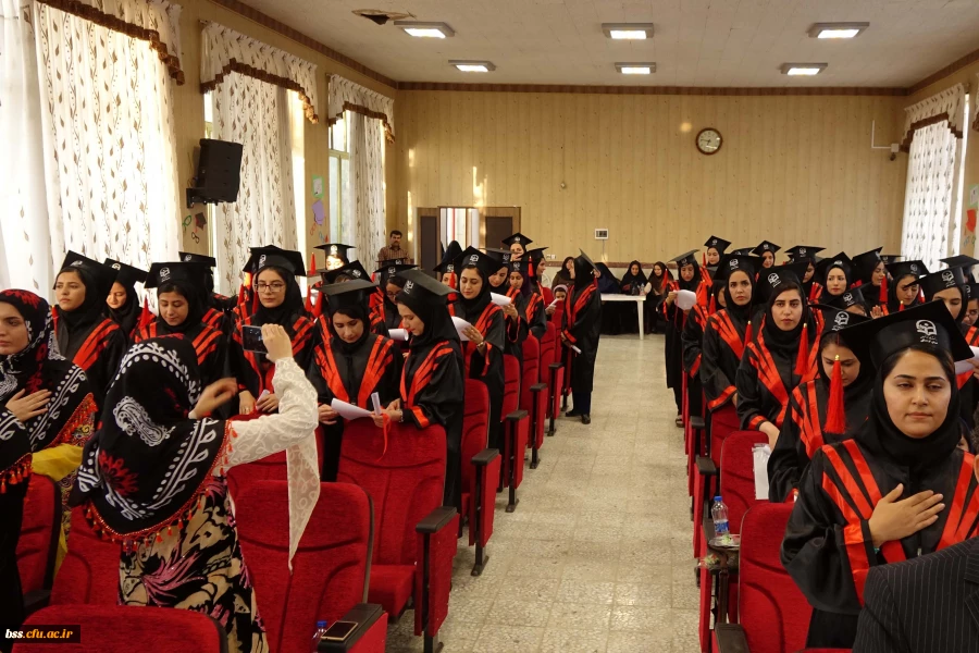 در پردیس بنت الهدی صدر برگزار شد:
سومین جشن دانش آموختگی  برای وردی های 93 22
