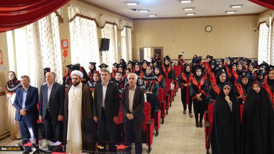 در پردیس بنت الهدی صدر برگزار شد:
سومین جشن دانش آموختگی  برای ورودی های 93 7