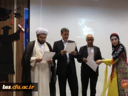 در پردیس بنت الهدی صدر برگزار شد:
سومین جشن دانش آموختگی  برای ورودی های 93 13