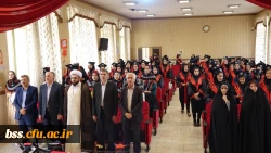 در پردیس بنت الهدی صدر برگزار شد:
سومین جشن دانش آموختگی  برای ورودی های 93 6