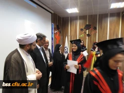 در پردیس بنت الهدی صدر برگزار شد:
سومین جشن دانش آموختگی  برای ورودی های 93 13