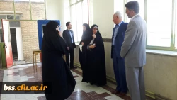 بازدید دکتر معروفی از روند مصاحبه داوطلبان پذیرفته شده چند برابر ظرفیت دانشگاه فرهنگیان  در پردیس بنت الهدی صدر 2