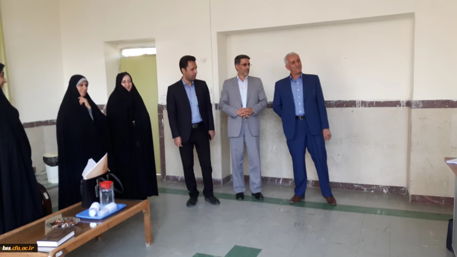 بازدید دکتر معروفی از روند مصاحبه داوطلبان پذیرفته شده چند برابر ظرفیت دانشگاه فرهنگیان  در پردیس بنت الهدی صدر 3