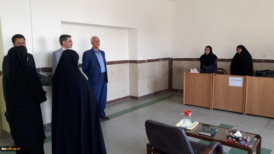 بازدید دکتر معروفی از روند مصاحبه داوطلبان پذیرفته شده چند برابر ظرفیت دانشگاه فرهنگیان  در پردیس بنت الهدی صدر 2