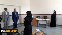 بازدید دکتر معروفی از روند مصاحبه داوطلبان پذیرفته شده چند برابر ظرفیت دانشگاه فرهنگیان  در پردیس بنت الهدی صدر 3