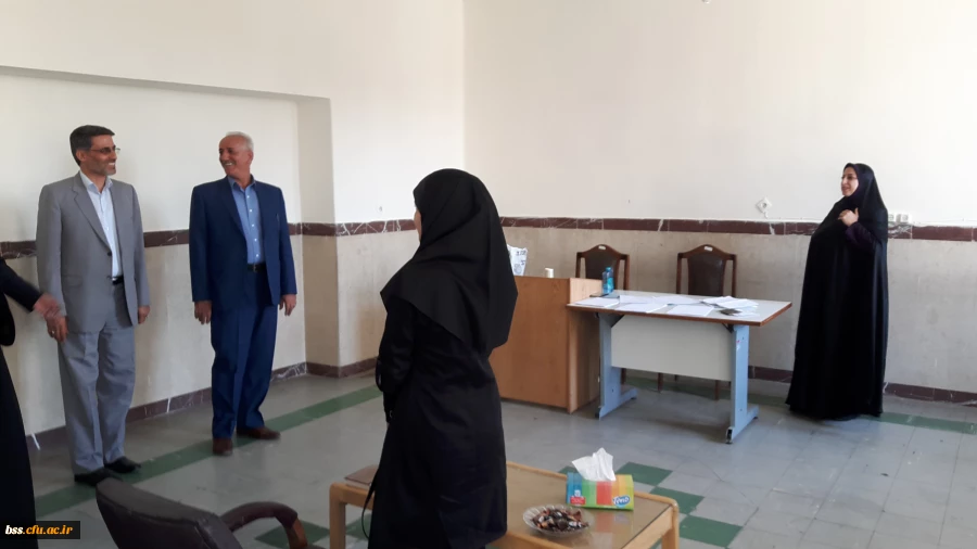بازدید دکتر معروفی از روند مصاحبه داوطلبان پذیرفته شده چند برابر ظرفیت دانشگاه فرهنگیان  در پردیس بنت الهدی صدر 3