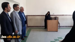 بازدید دکتر معروفی از روند مصاحبه داوطلبان پذیرفته شده چند برابر ظرفیت دانشگاه فرهنگیان  در پردیس بنت الهدی صدر 5
