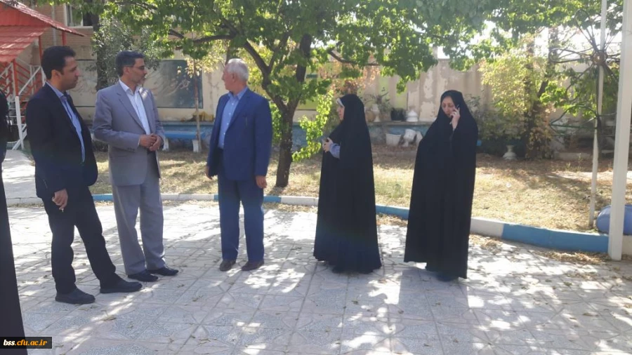 بازدید دکتر معروفی از روند مصاحبه داوطلبان پذیرفته شده چند برابر ظرفیت دانشگاه فرهنگیان  در پردیس بنت الهدی صدر 7