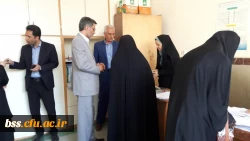 بازدید دکتر معروفی از روند مصاحبه داوطلبان پذیرفته شده چند برابر ظرفیت دانشگاه فرهنگیان  در پردیس بنت الهدی صدر 11