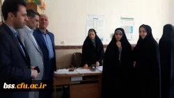 بازدید دکتر معروفی از روند مصاحبه داوطلبان پذیرفته شده چند برابر ظرفیت دانشگاه فرهنگیان  در پردیس بنت الهدی صدر 12