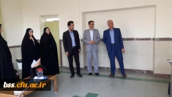 بازدید دکتر معروفی از روند مصاحبه داوطلبان پذیرفته شده چند برابر ظرفیت دانشگاه فرهنگیان  در پردیس بنت الهدی صدر 15