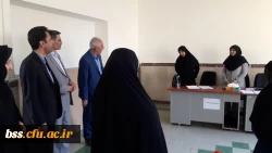 بازدید دکتر معروفی از روند مصاحبه داوطلبان پذیرفته شده چند برابر ظرفیت دانشگاه فرهنگیان  در پردیس بنت الهدی صدر 16