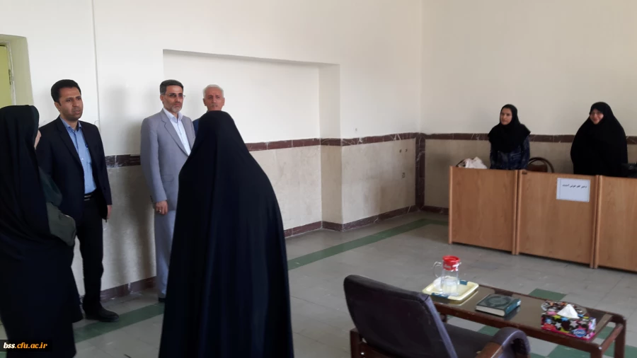 بازدید دکتر معروفی از روند مصاحبه داوطلبان پذیرفته شده چند برابر ظرفیت دانشگاه فرهنگیان  در پردیس بنت الهدی صدر 17