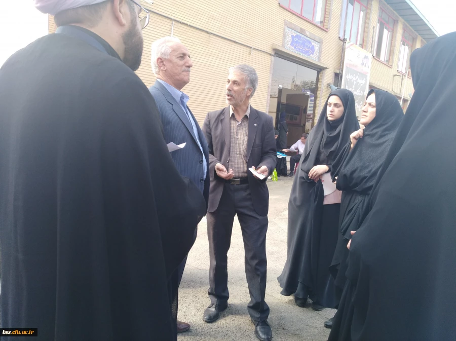 بازدی دکتر معروفی از روند ثبت نام حضوری پذیدرفته شدگان آزمون سراسری سال 1397 در دانشکاه فرهنگیان کردستان پردیس بنت الهدی صدر 4