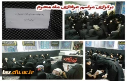 برگزاری مراسم عزاداری ماه محرم