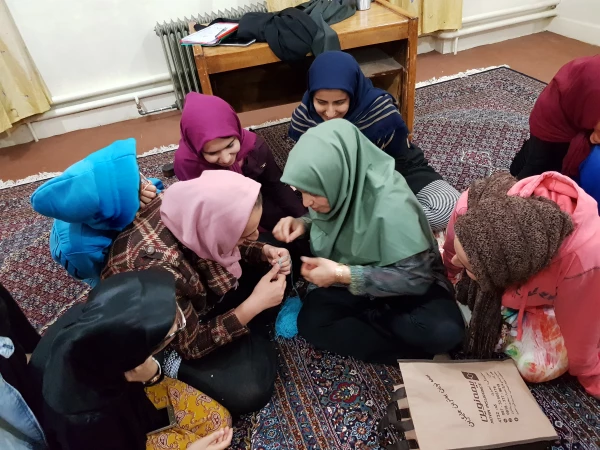 برگزاری کارگاه عروسک بافی 2