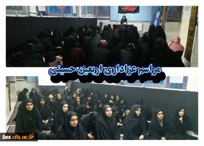 با همکاری هیأت فاطمیه و بسیج دانشجویی برگزار شد 
مراسم عزاداری سالار و سرور شهیدان