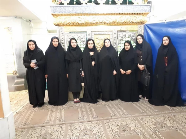 زیارت هاجره خاتون و ختم جزء30 6