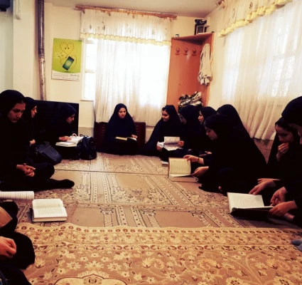 زیارت هاجره خاتون و ختم جزء30 5