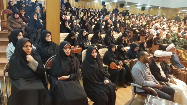 شرکت کارکنان پردیس بنت الهدی صدر در همایشحقوق بشر آمیریکائی 2