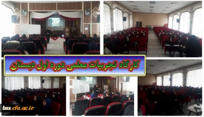 برگزاری کارگاه تجربیات معلمی دوره اول دبستان