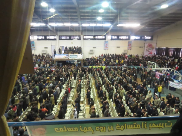 حضور کارکنان پردیس در مراسم 9 دی 4