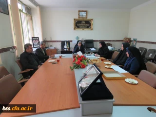 جلسه کمیته امتحانات پردیس بنت الهدی صدر