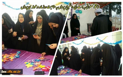 ایستگاه صلواتی به همت بسیج دانشجویی پردیس به مناسبت روز مادر در محوطه ی پردیس