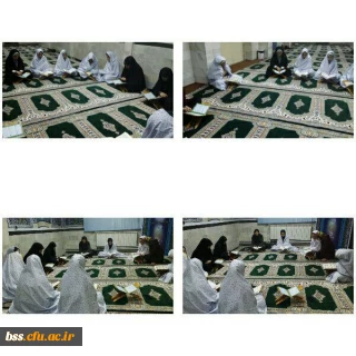 ختم جزء سوم قرآن در مراسم دوشنبه های قرآنی